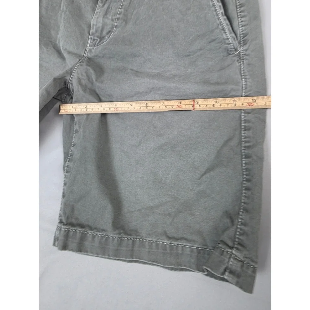 American Eagle Outfitters Prep Fit Gray Chino Shorts Mens 33 Cotton 7015261921